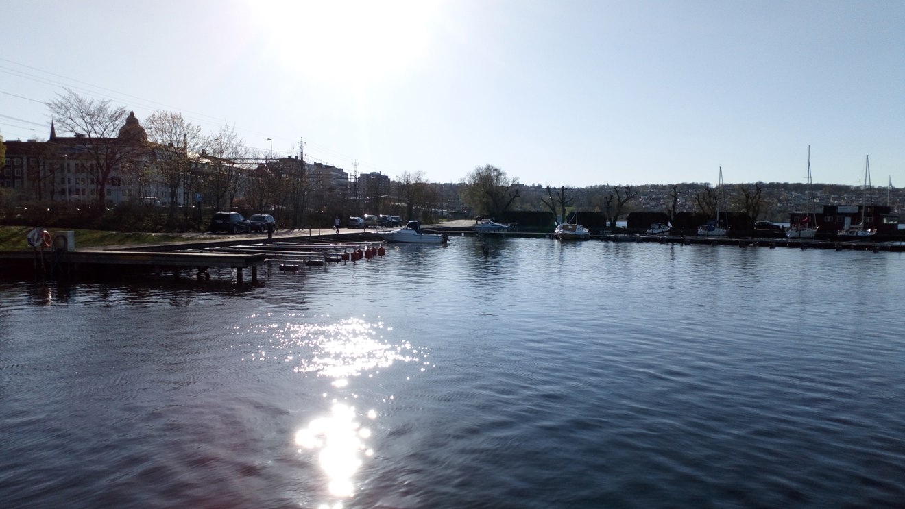 Vättern, Bild från piren i Jönköping