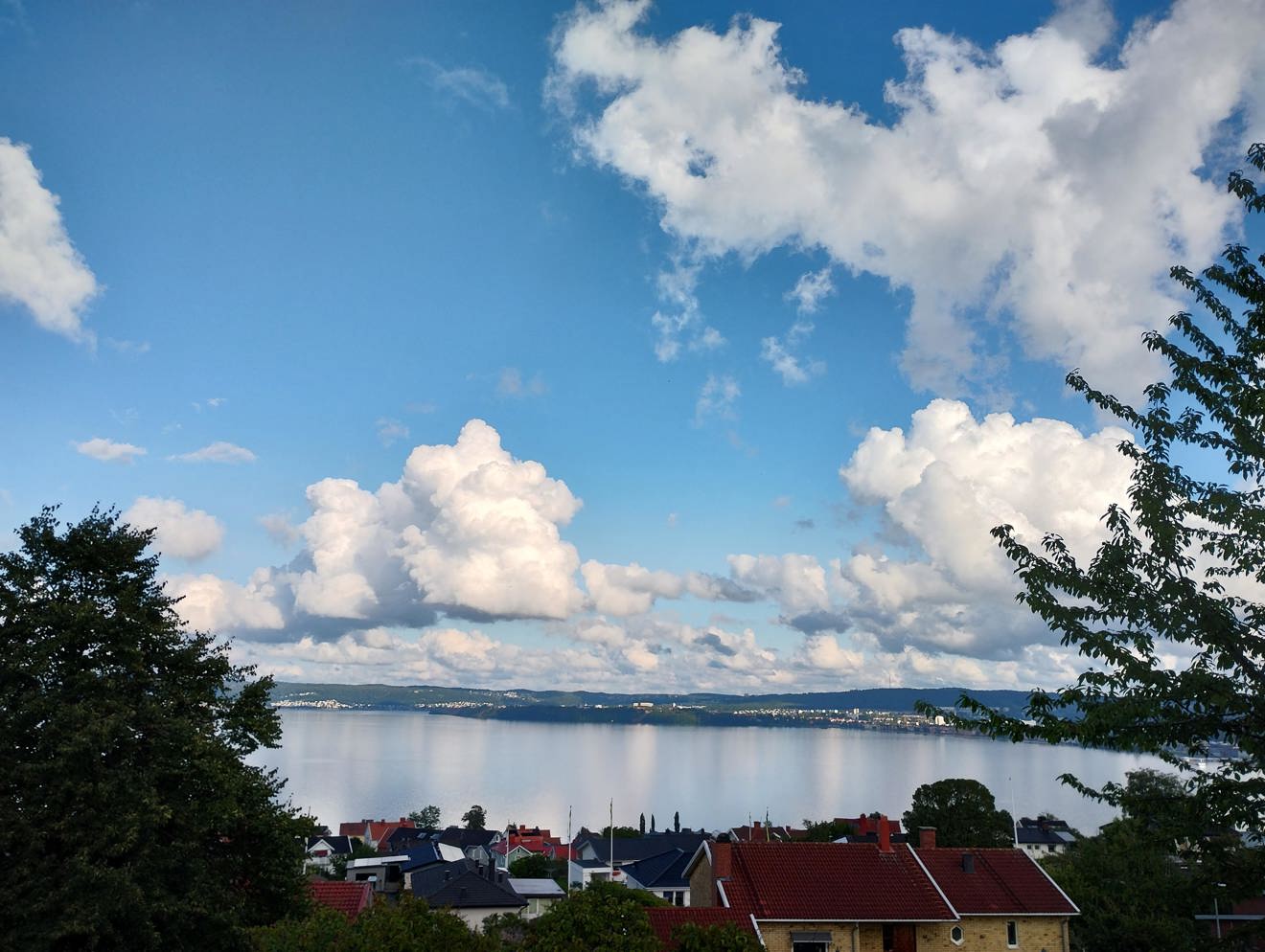 Vy över en liten bit av Jönköping